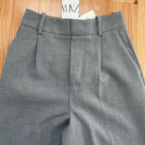 Zara high-waisted trousers